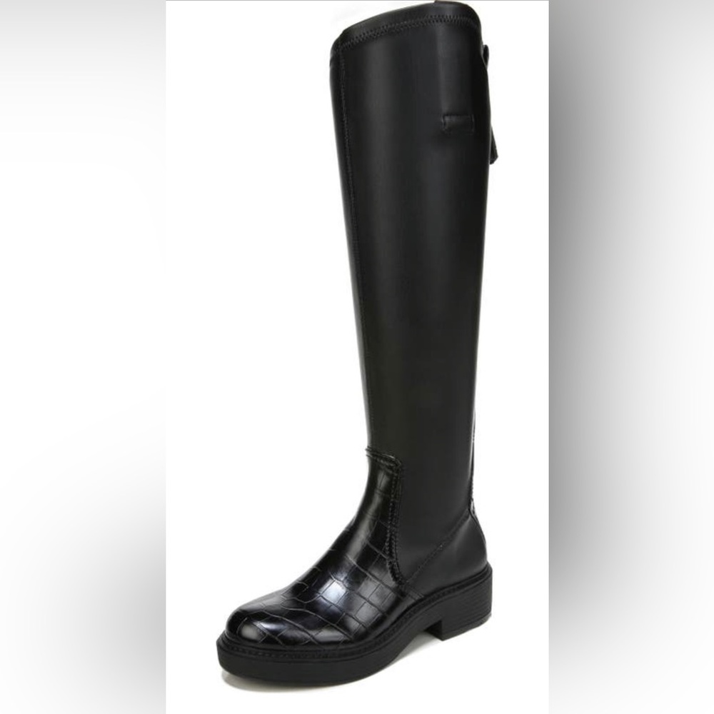 Keaton Croc Embossed Faux Leather Boot - Picture 9 of 11